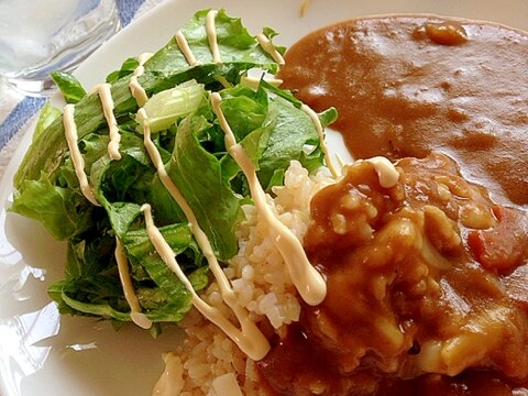 カフェ風〜ワンプレートサラダカレーライス